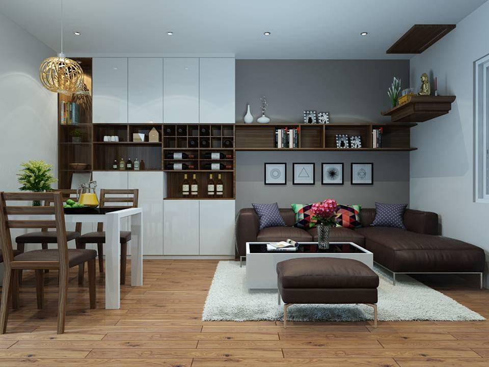 Kết quả hình ảnh cho Những lưu ý khi thiết kế nội thất căn hộ chung cư 60m2