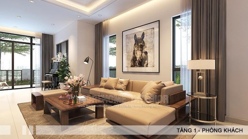 Bàn trà gỗ óc chó mang đến sự đang năng, tiện nghi, và được thiết kế dựa trên phong cách hiện đại, phù hợp với không gian biệt thự, nhà lô phố, chung cư ,..
